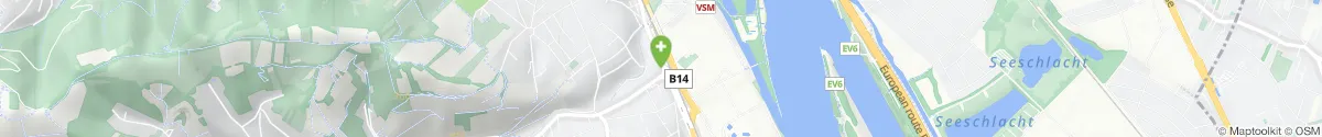 Kartendarstellung des Standorts für Apotheke Zur heiligen Agnes in 3400 Klosterneuburg